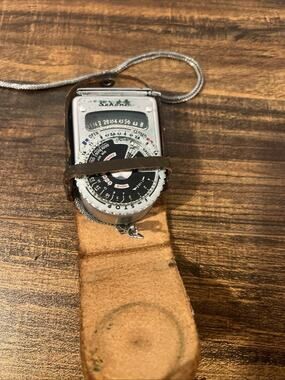 Vintage 1950's Seiko SEKONIC Type L-VI Light Exposure Meter